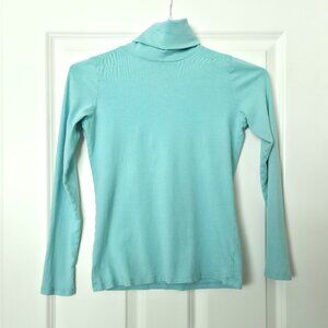 Talbots Mint Green Turtleneck Sweater